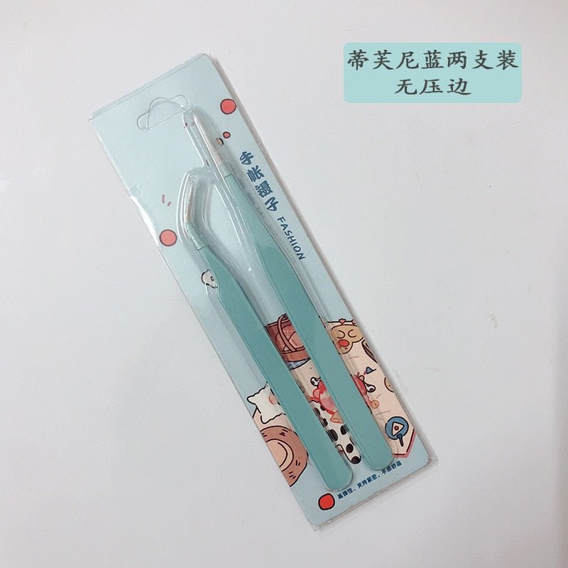 2 Piece Set Office/Crafting Tweezers - High Street Cottage