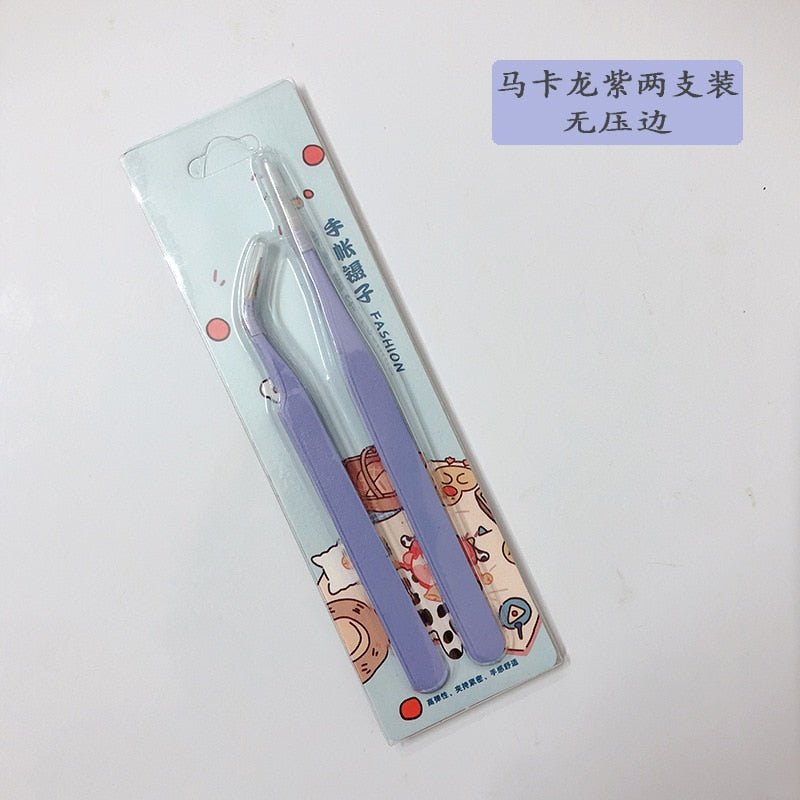 2 Piece Set Office/Crafting Tweezers - High Street Cottage