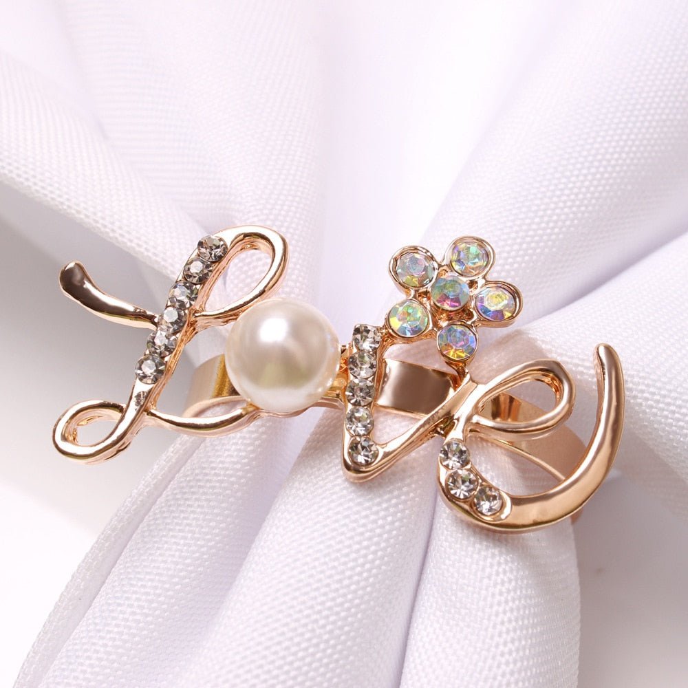 4 Piece Sets - Various Napkin Ring Selection for all Seasons - High Street Cottage