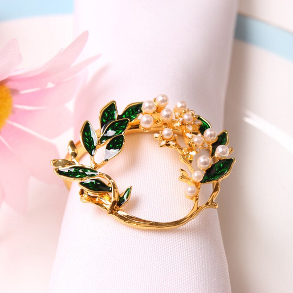 4 Piece Sets - Various Napkin Ring Selection for all Seasons - High Street Cottage