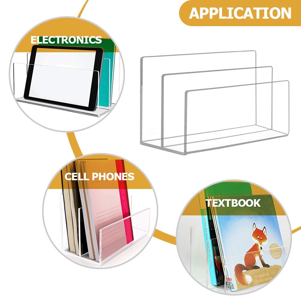 Acrylic Letter Sorter/Desk Organizer - High Street Cottage