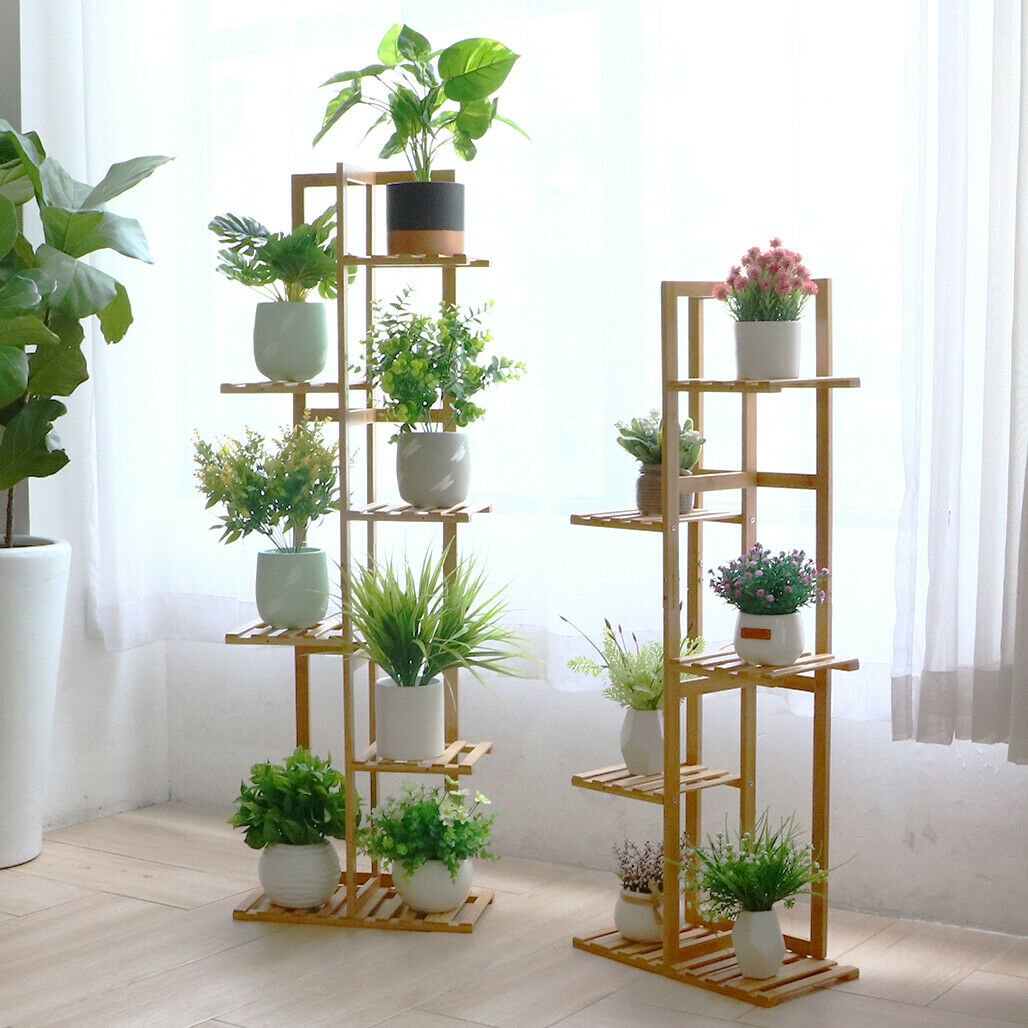 Bamboo Plant Tower - High Street Cottage