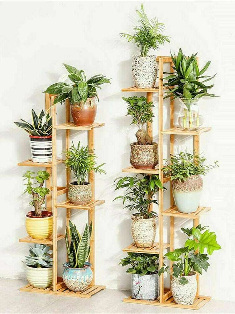 Bamboo Plant Tower - High Street Cottage