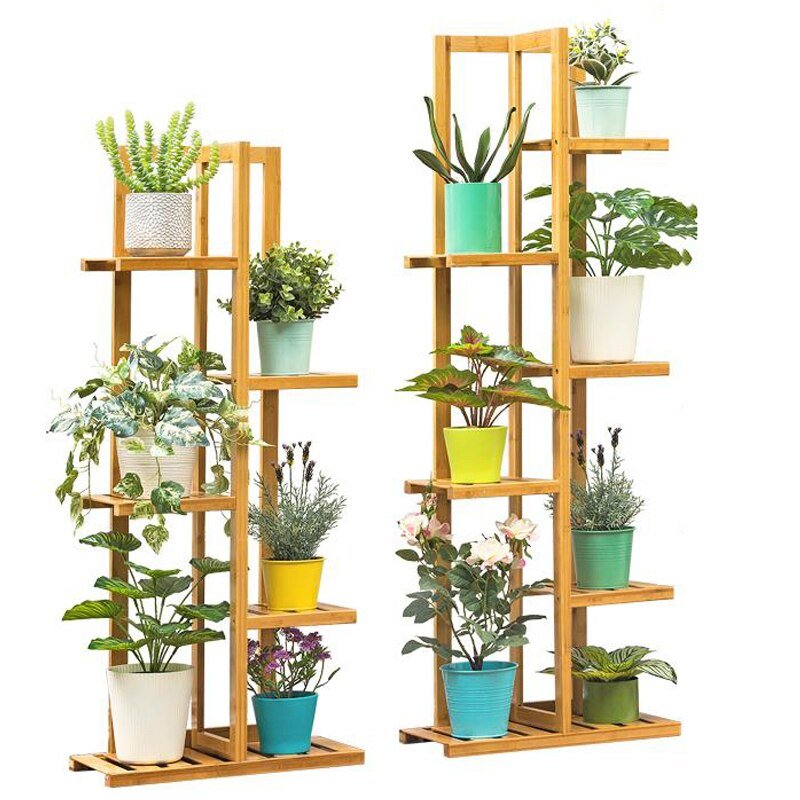 Bamboo Plant Tower - High Street Cottage