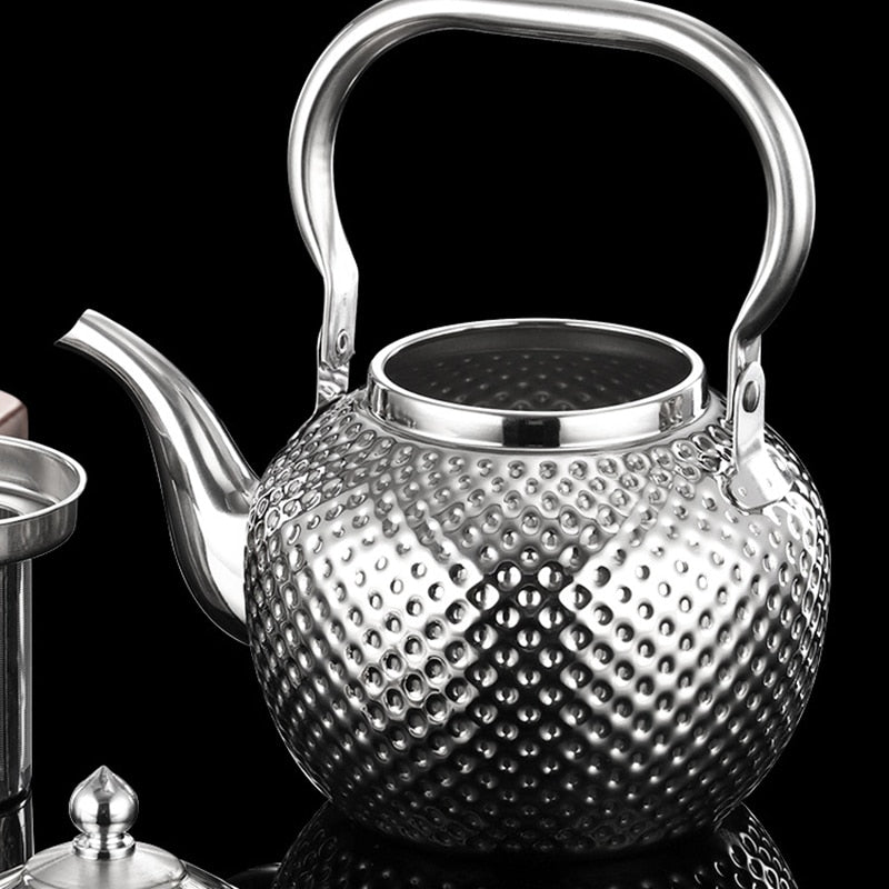Beautiful Stainless Steel Tea Kettles - High Street Cottage
