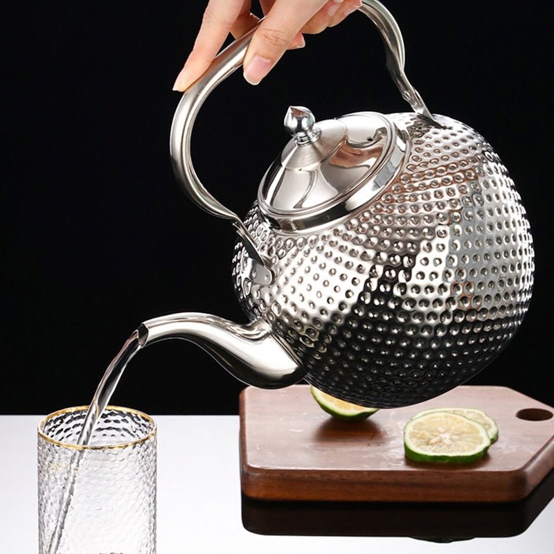 Beautiful Stainless Steel Tea Kettles - High Street Cottage