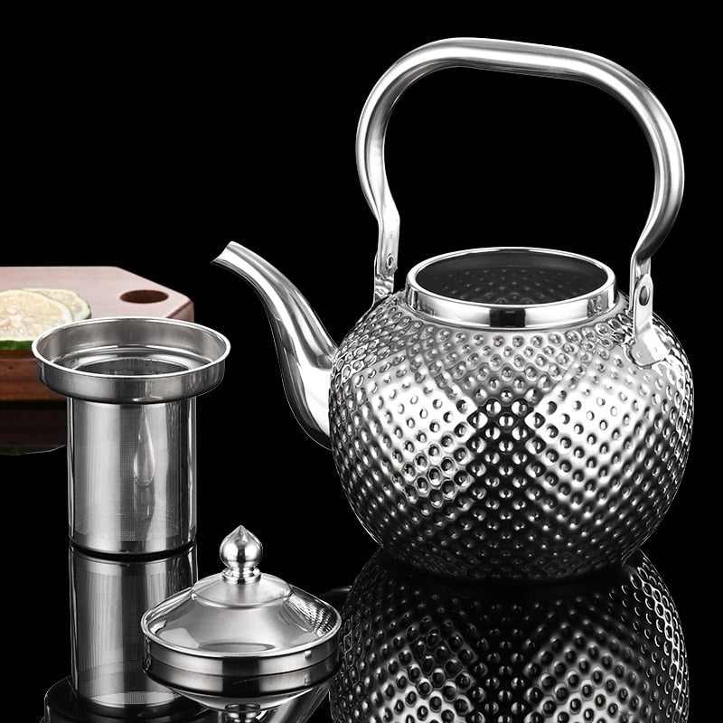 Beautiful Stainless Steel Tea Kettles - High Street Cottage