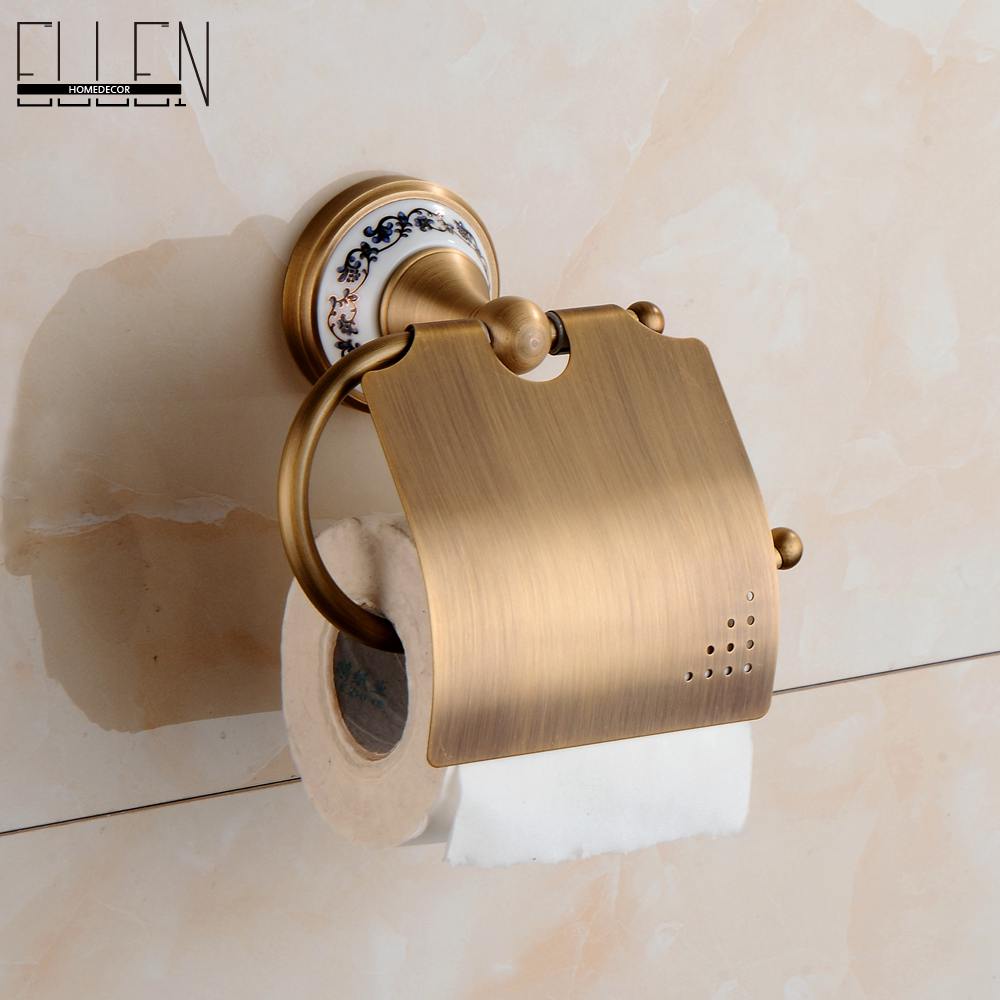 Ceramic and Brass Bathroom Hardware Collection - High Street Cottage