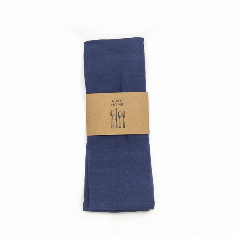 Classic Cotton Linen Napkins - 7 Color Options - High Street Cottage