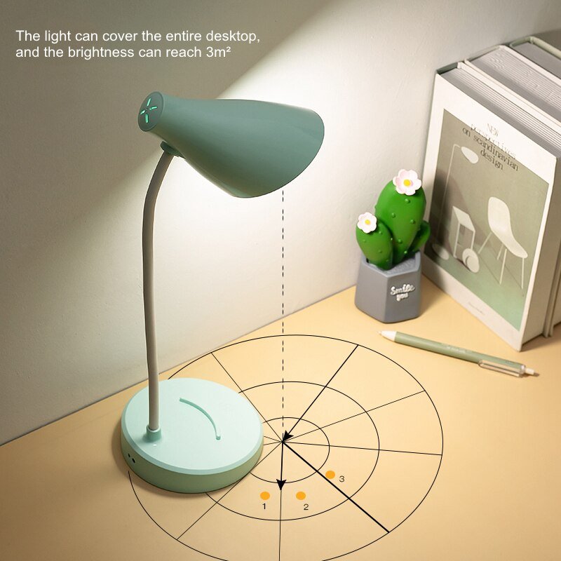 Classic Desk Lamp - Dimmable, Flexible, and USB Chargeable - High Street Cottage
