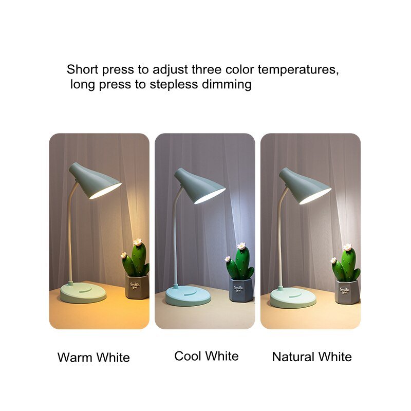 Classic Desk Lamp - Dimmable, Flexible, and USB Chargeable - High Street Cottage