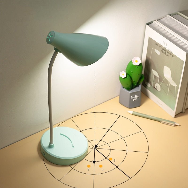Classic Desk Lamp - Dimmable, Flexible, and USB Chargeable - High Street Cottage