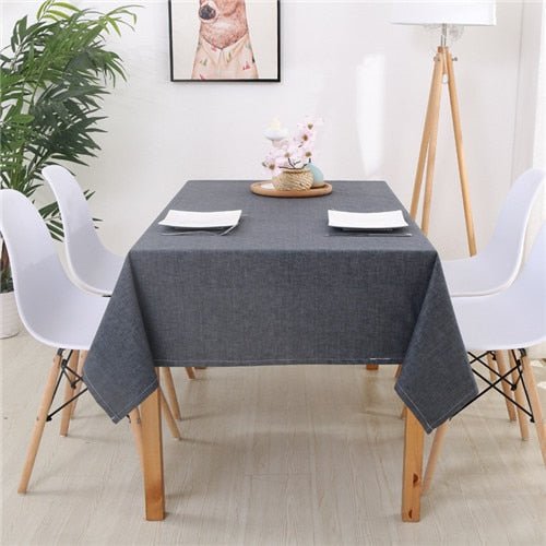Classic Simplicity Solid Color Tablecloths - High Street Cottage