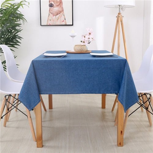 Classic Simplicity Solid Color Tablecloths - High Street Cottage