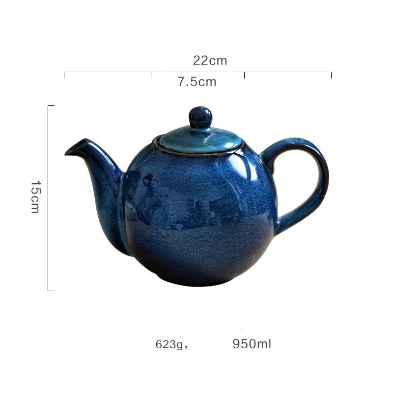 Classically Beautiful Glazed Porcelain Tea Sets - High Street Cottage