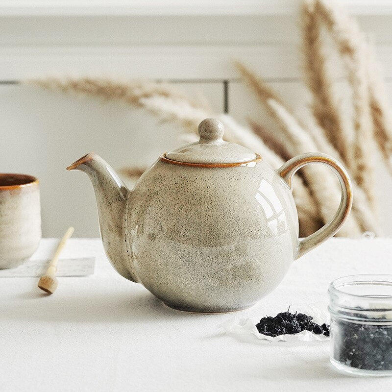 Classically Beautiful Glazed Porcelain Tea Sets - High Street Cottage