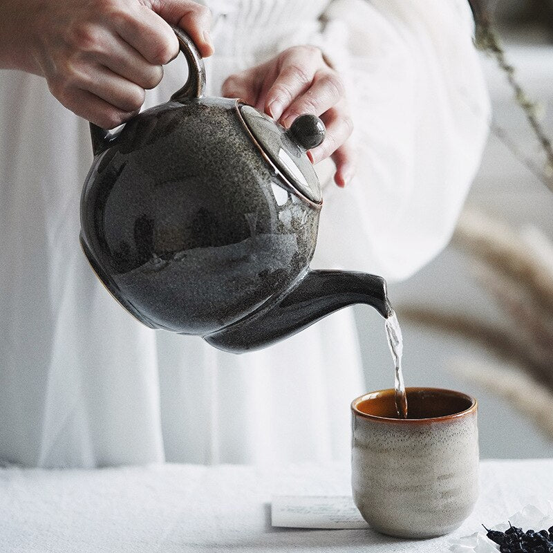 Classically Beautiful Glazed Porcelain Tea Sets - High Street Cottage
