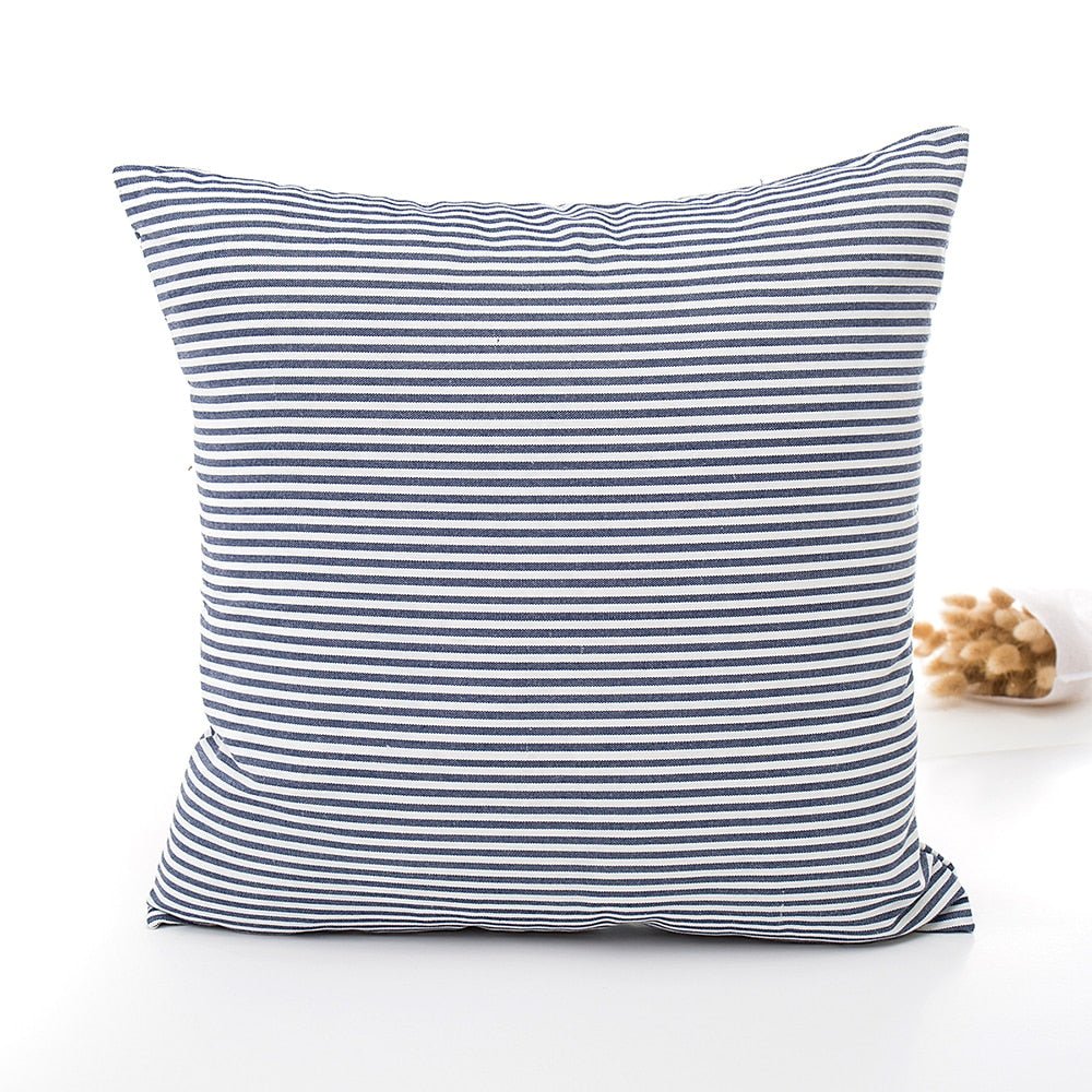 Decorative Plaid Throw Pillow Covers - High Street Cottage