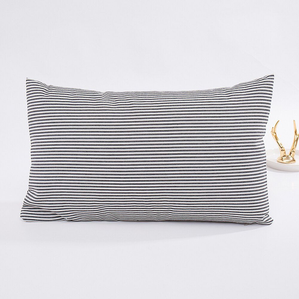 Decorative Plaid Throw Pillow Covers - High Street Cottage