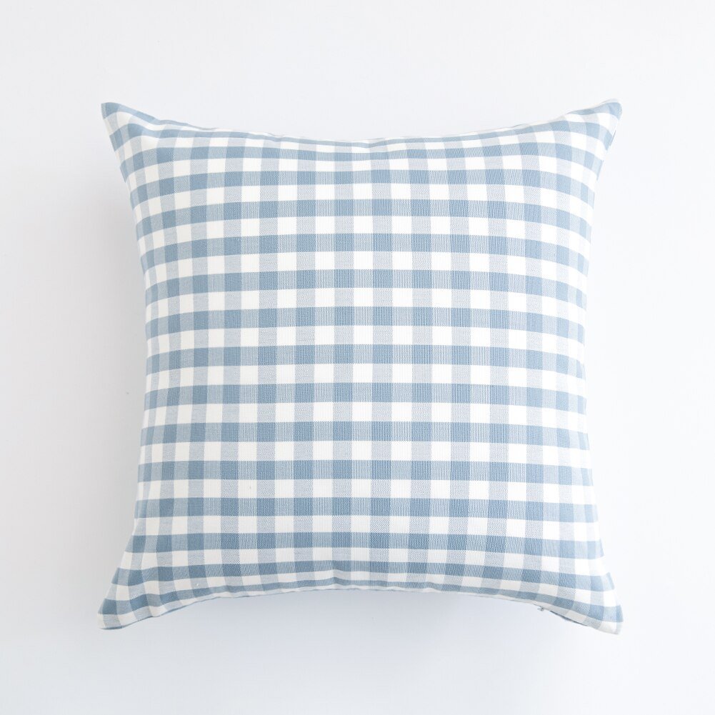 Decorative Plaid Throw Pillow Covers - High Street Cottage