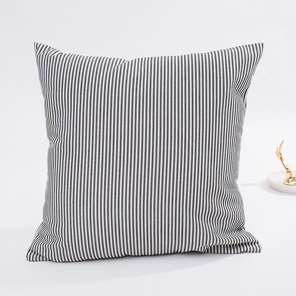 Decorative Plaid Throw Pillow Covers - High Street Cottage