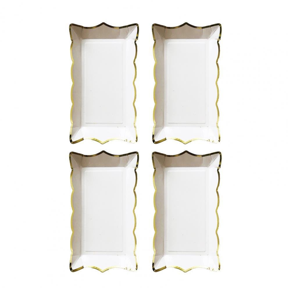 Disposable Party Tray - 4 Piece set - High Street Cottage