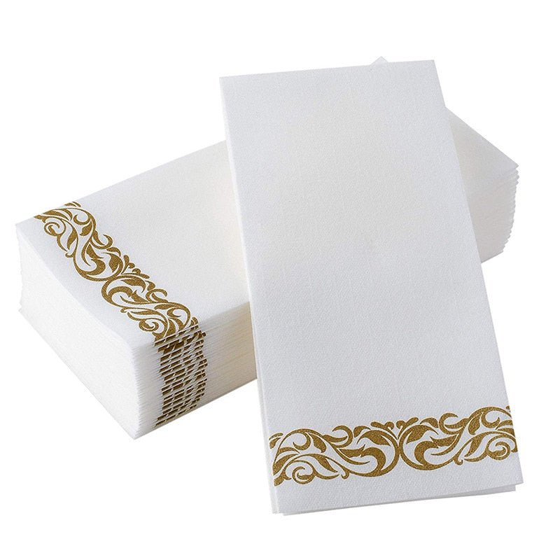 Elegant - Disposable - Paper Napkins/Hand Towels - High Street Cottage