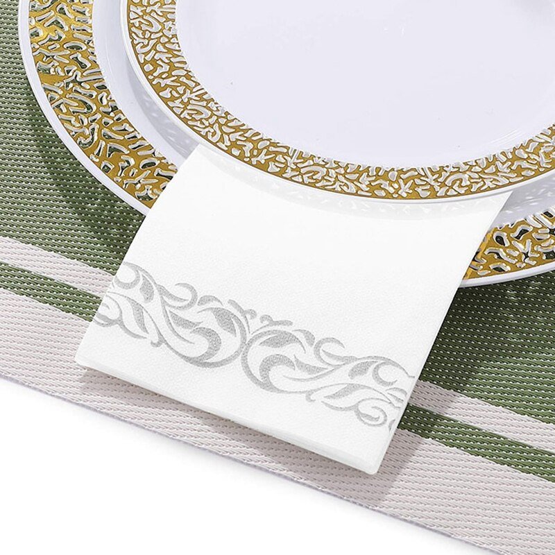 Elegant - Disposable - Paper Napkins/Hand Towels - High Street Cottage