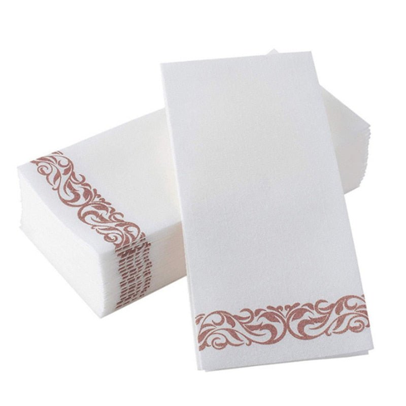 Elegant - Disposable - Paper Napkins/Hand Towels - High Street Cottage