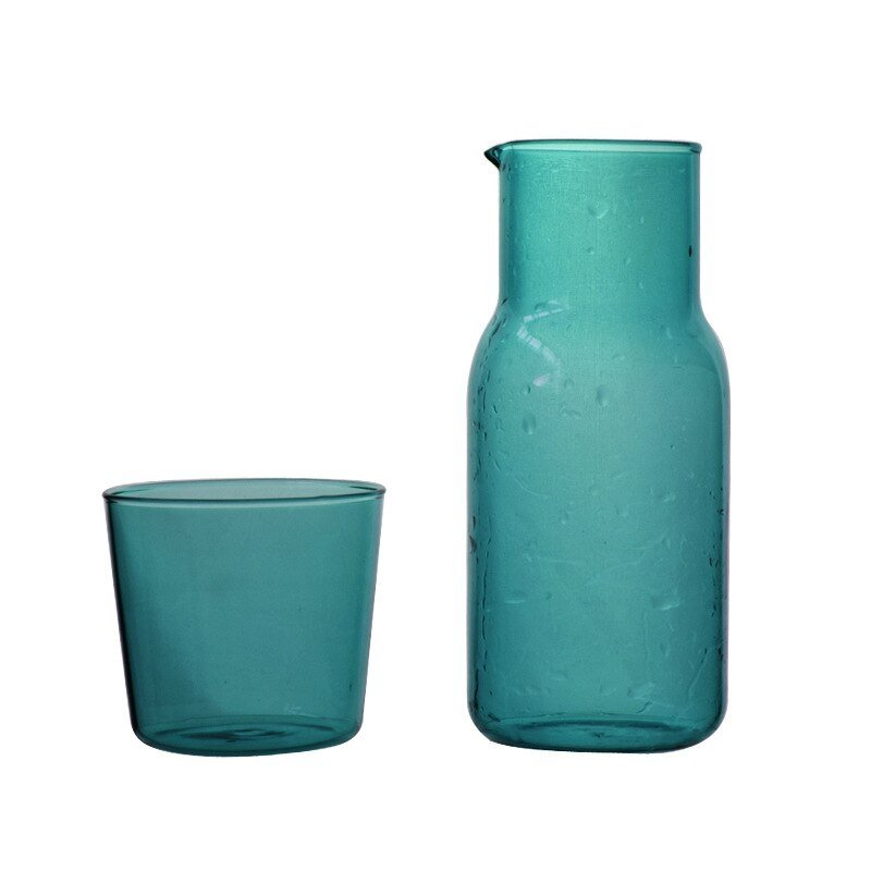 Glass Carafe with Cup - High Street Cottage