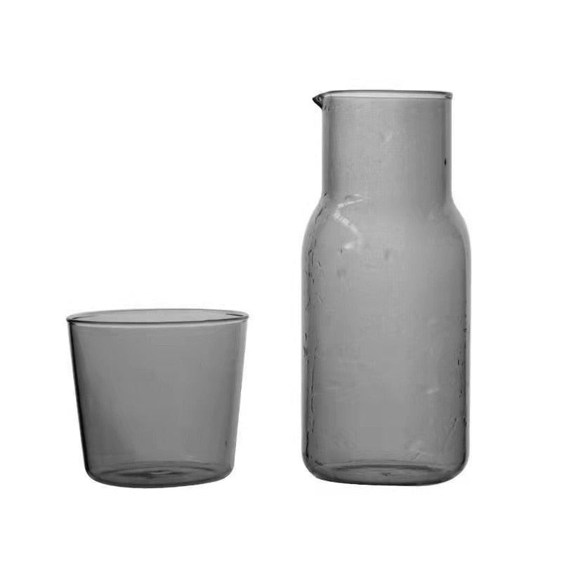 Glass Carafe with Cup - High Street Cottage