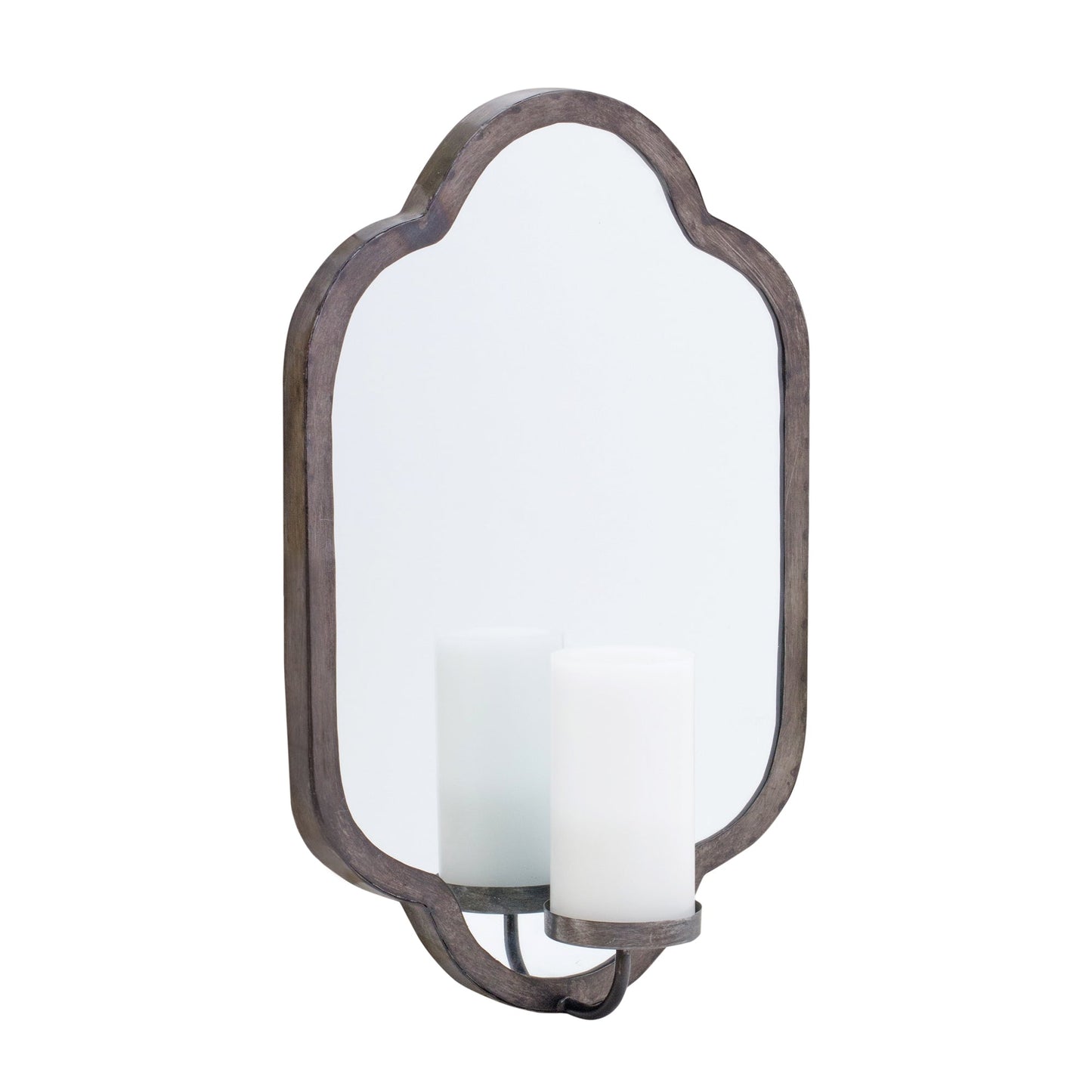 Iron Farmhouse Mirror Sconces - set of 2 - High Street Cottage