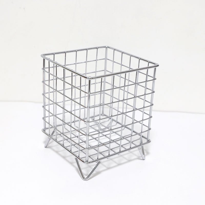 Iron Wire Storage Basket - High Street Cottage