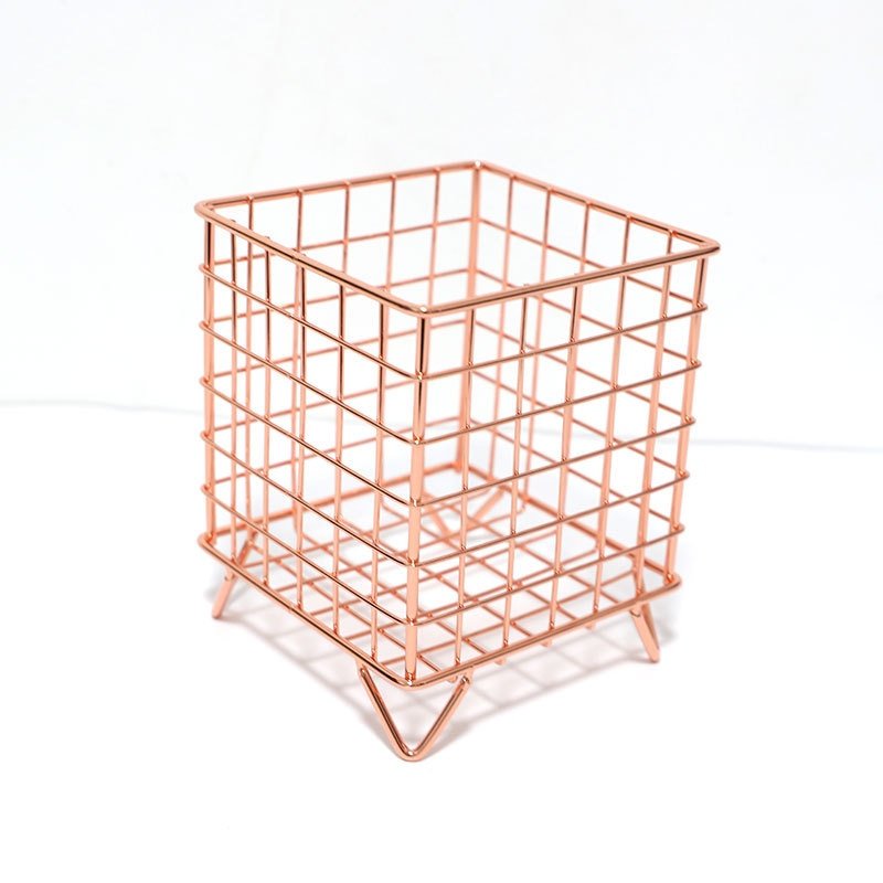 Iron Wire Storage Basket - High Street Cottage