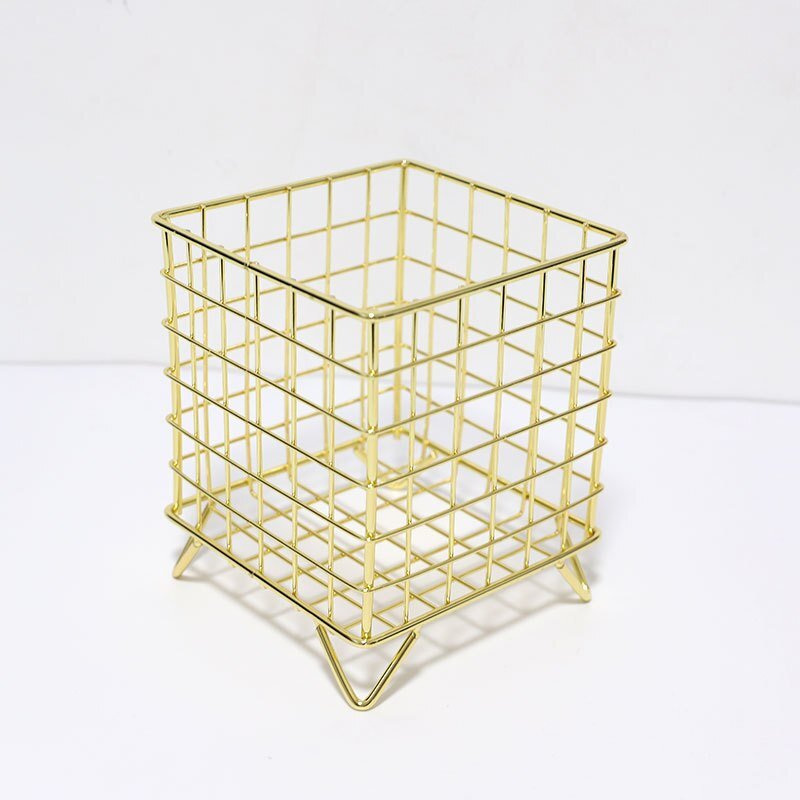 Iron Wire Storage Basket - High Street Cottage