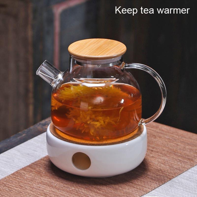 Mini Portable Ceramic Teapot Warmer - High Street Cottage