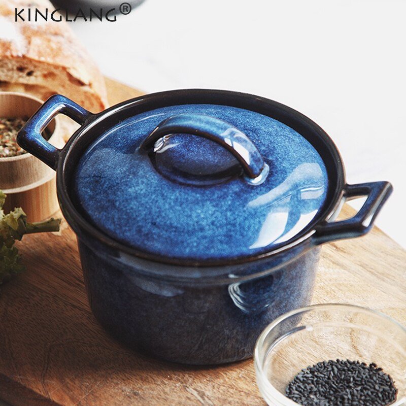 Miniature Ceramic Dutch Oven - High Street Cottage
