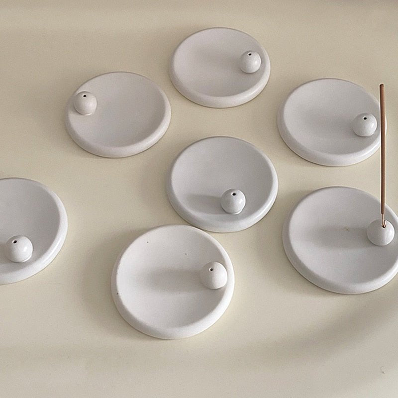 Minimalist Ceramic Incense Burner - High Street Cottage
