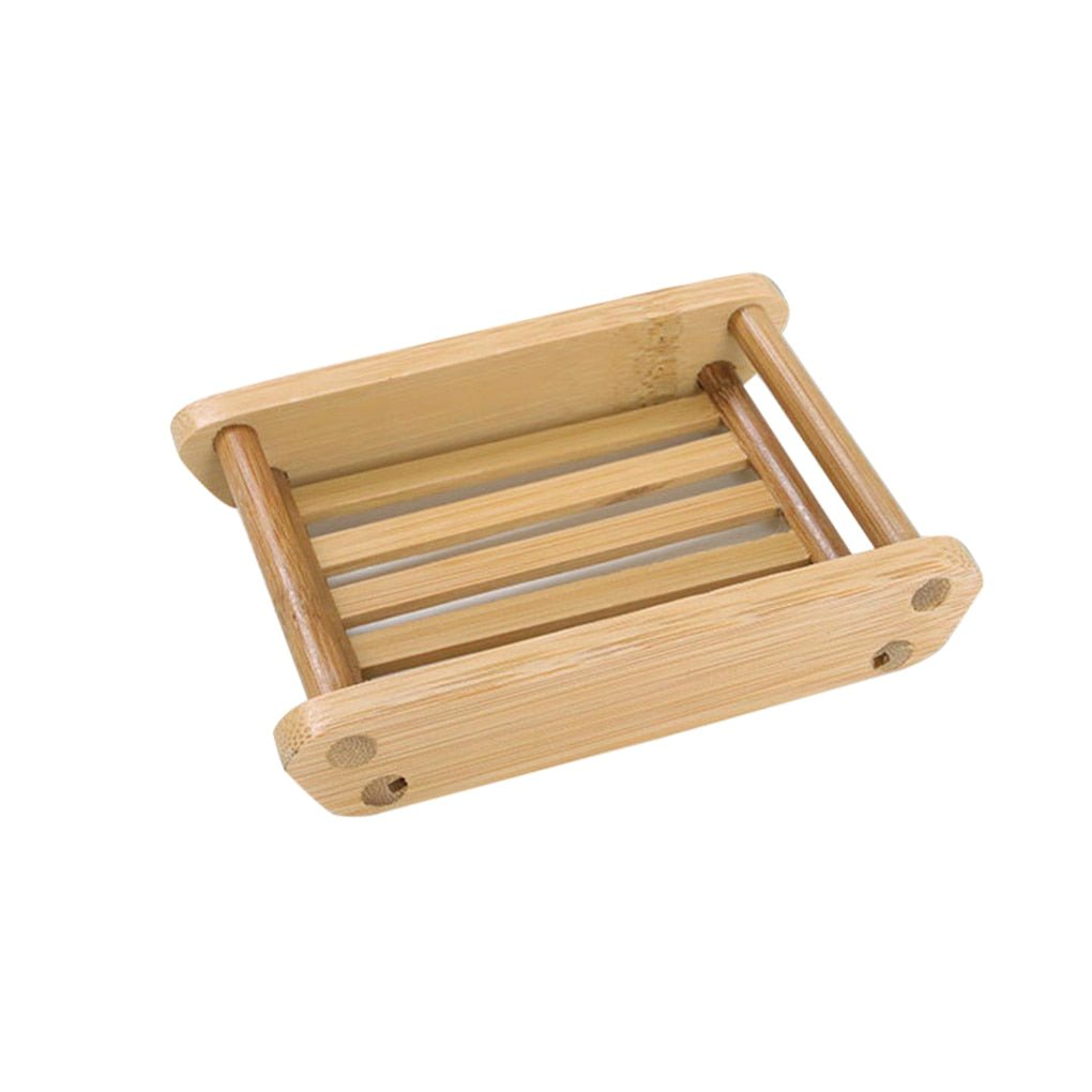 Natural Bamboo Soap Dishes - High Street Cottage