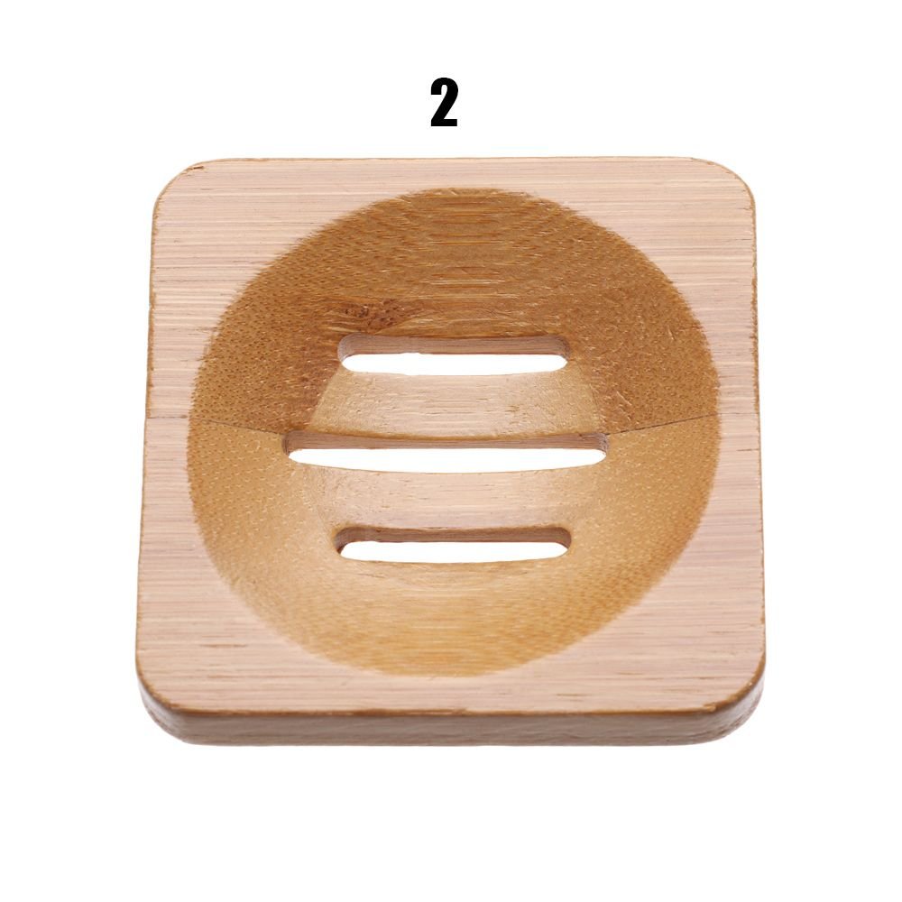Natural Bamboo Soap Dishes - High Street Cottage