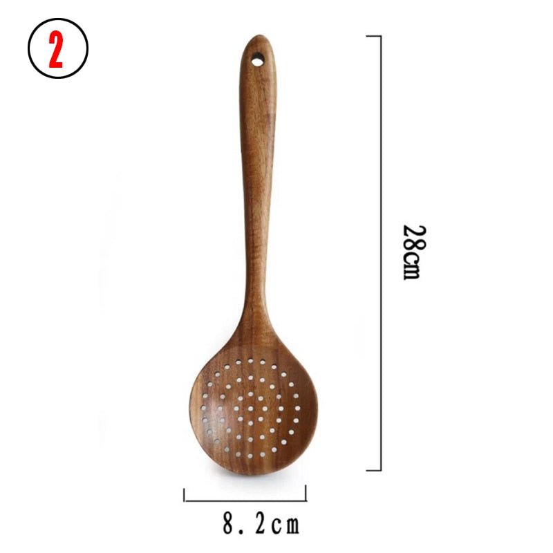 Natural Wood Tableware - Mix and Match - High Street Cottage