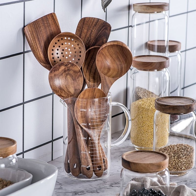 Natural Wood Tableware - Mix and Match - High Street Cottage