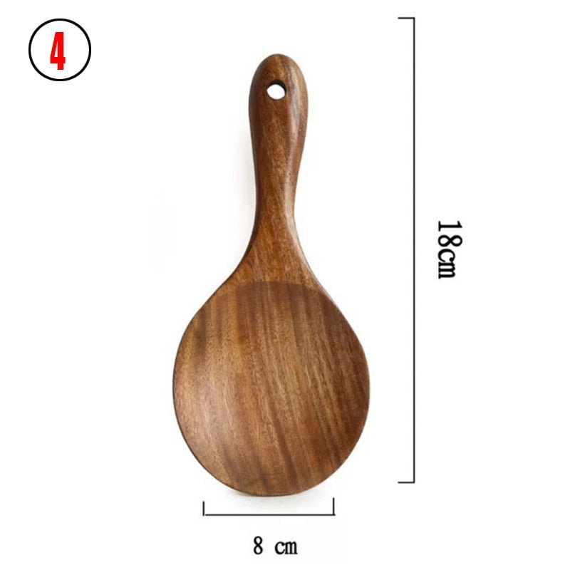 Natural Wood Tableware - Mix and Match - High Street Cottage
