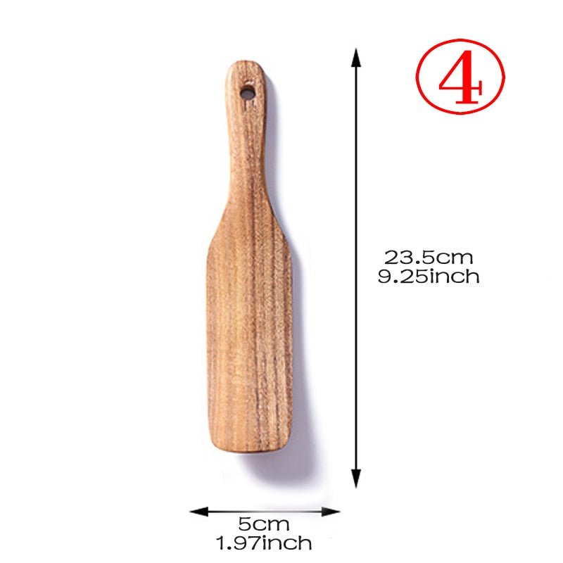 Natural Wood Tableware - Mix and Match - High Street Cottage