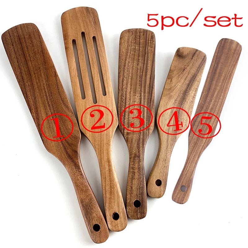 Natural Wood Tableware - Mix and Match - High Street Cottage