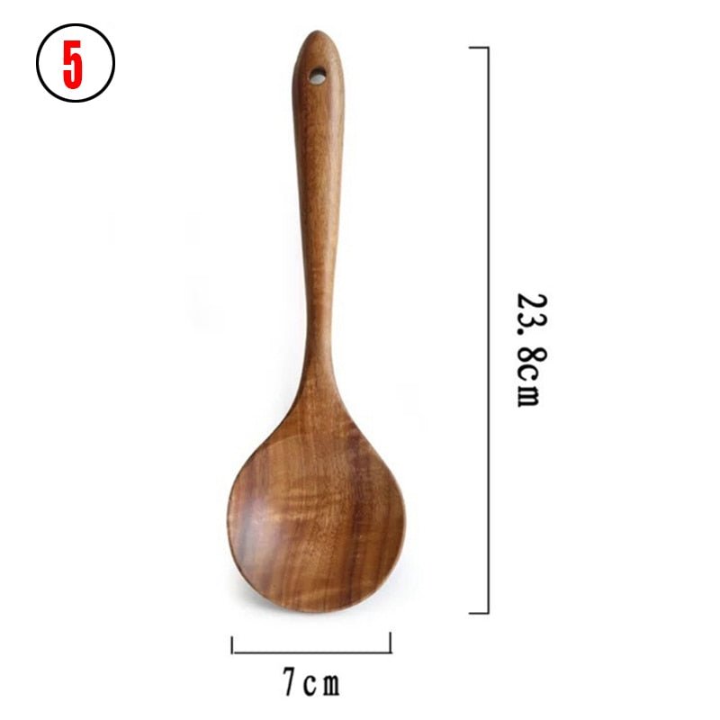 Natural Wood Tableware - Mix and Match - High Street Cottage