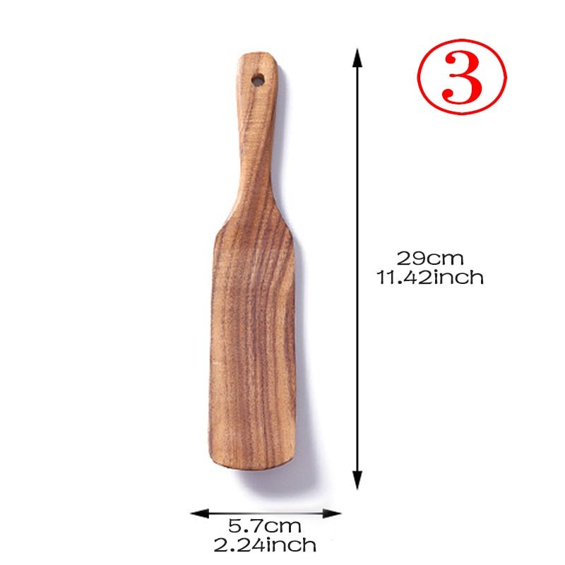 Natural Wood Tableware - Mix and Match - High Street Cottage