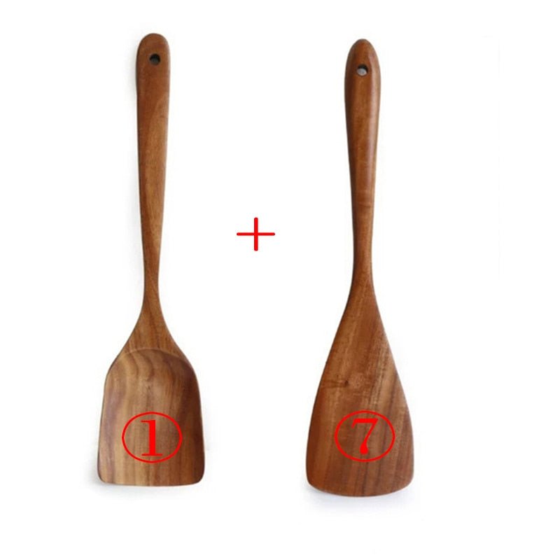 Natural Wood Tableware - Mix and Match - High Street Cottage