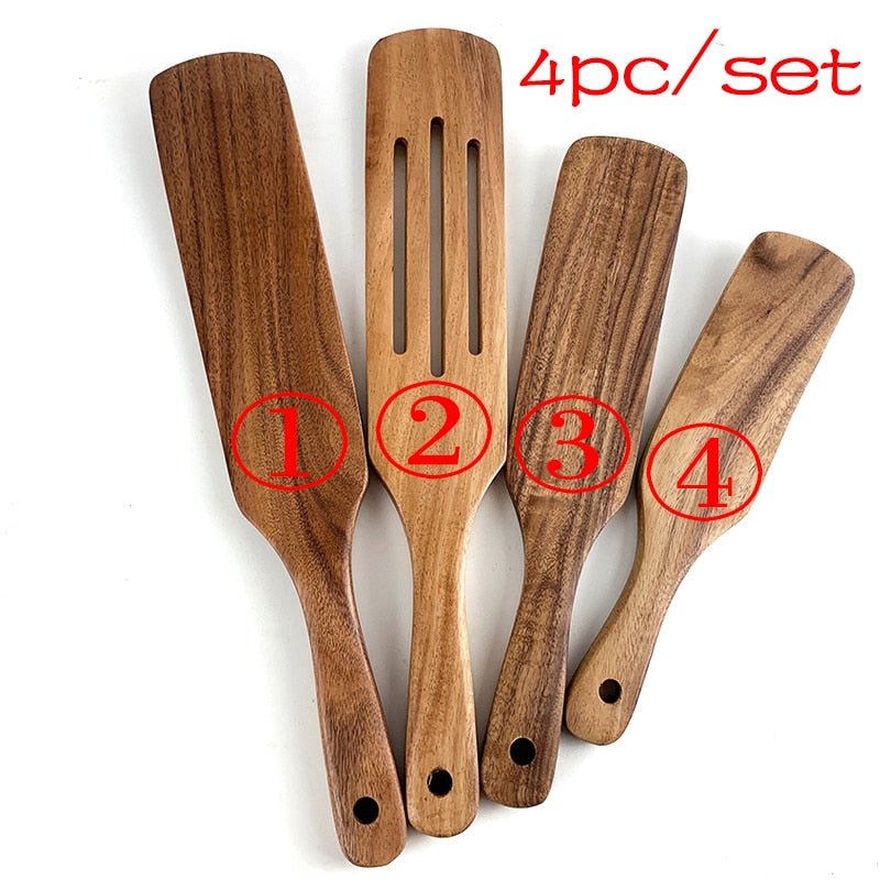 Natural Wood Tableware - Mix and Match - High Street Cottage