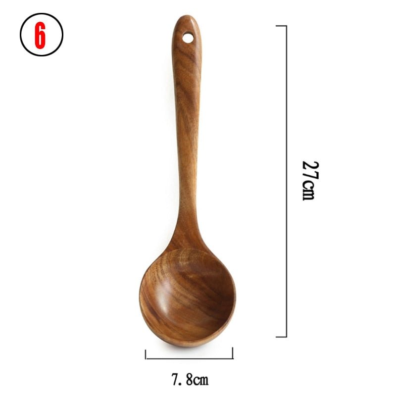 Natural Wood Tableware - Mix and Match - High Street Cottage